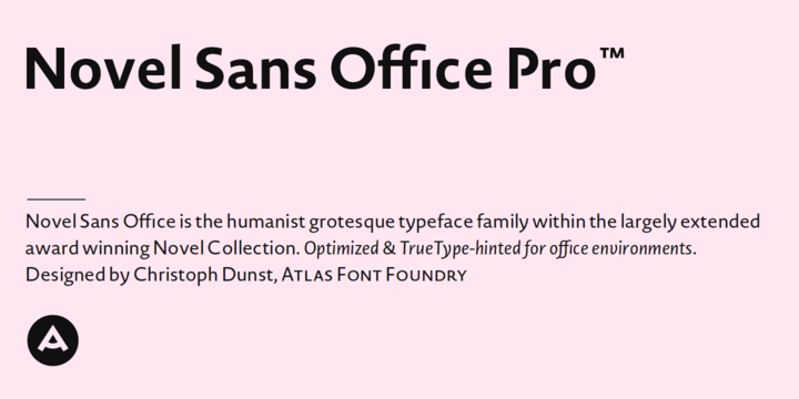 mark office pro font